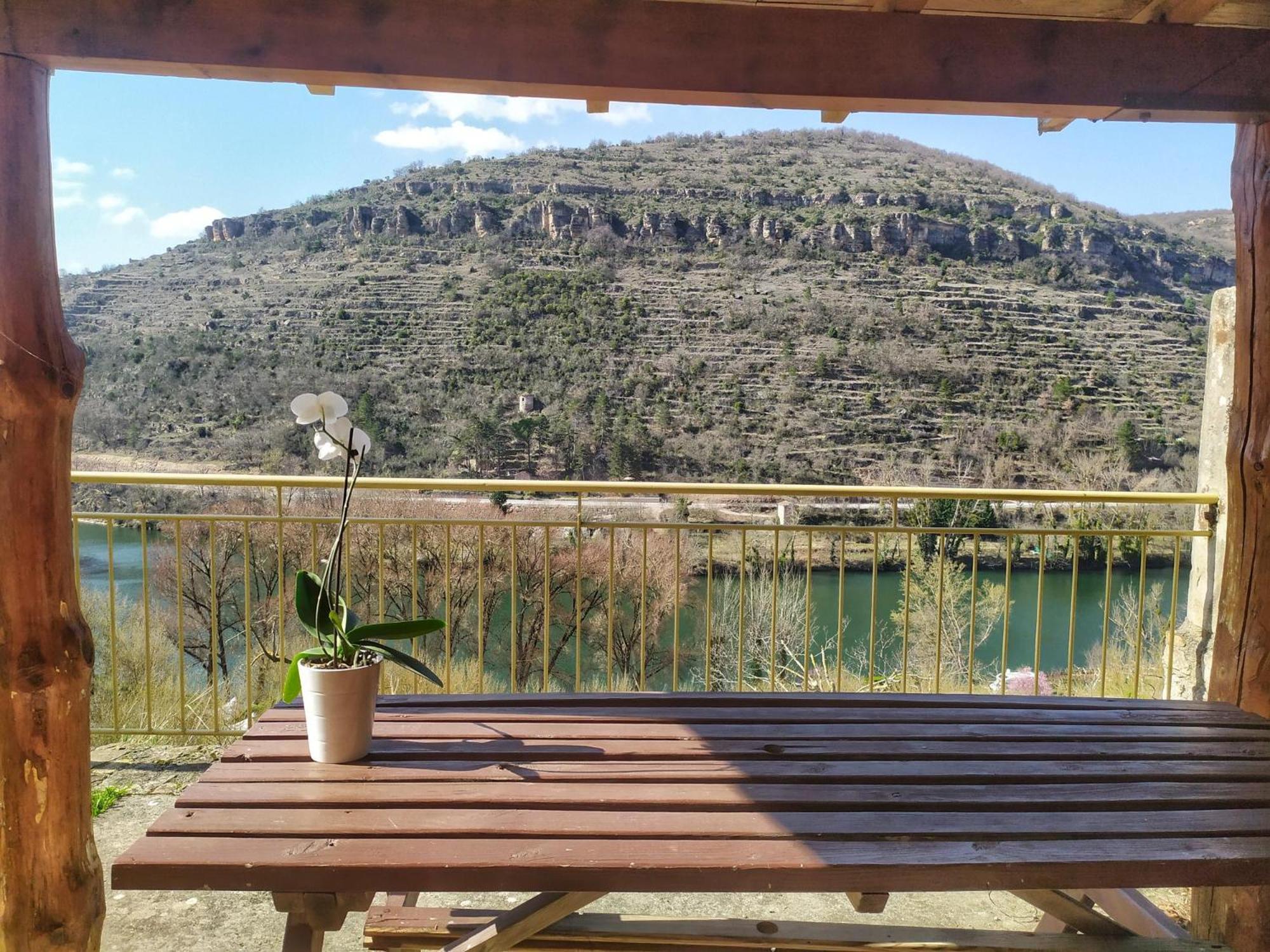 Camping Cascade Aveyron Saint-Rome-de-Tarn Kültér fotó