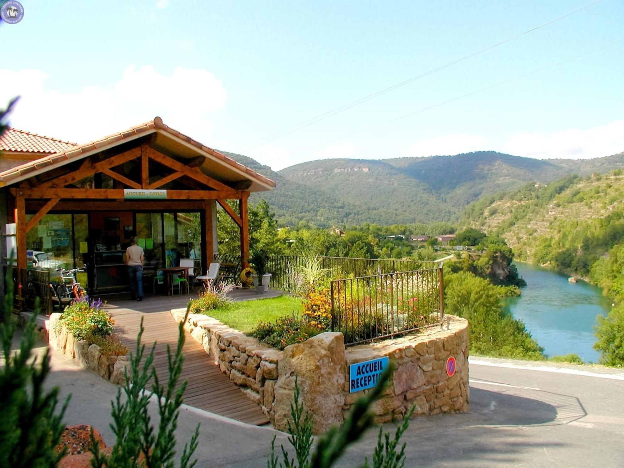 Camping Cascade Aveyron Saint-Rome-de-Tarn Kültér fotó