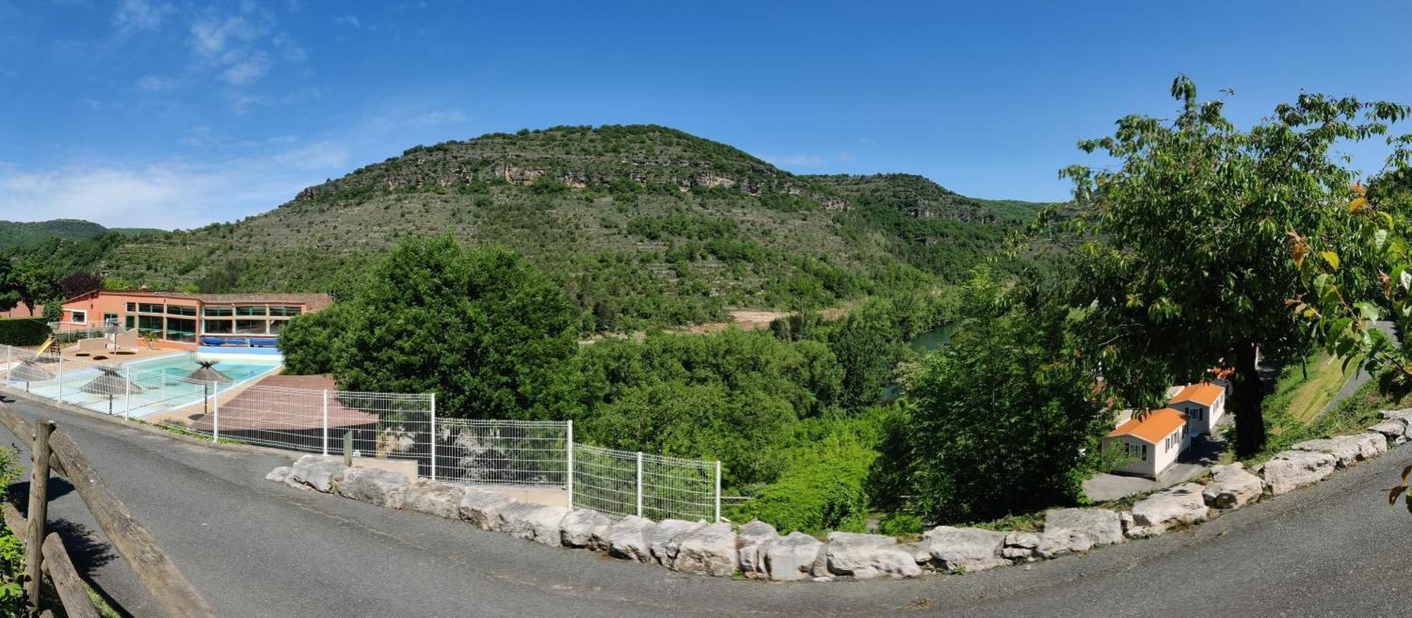 Camping Cascade Aveyron Saint-Rome-de-Tarn Kültér fotó