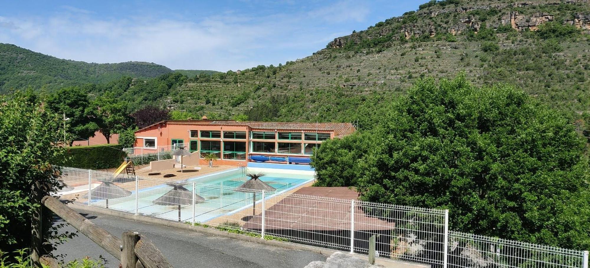 Camping Cascade Aveyron Saint-Rome-de-Tarn Kültér fotó