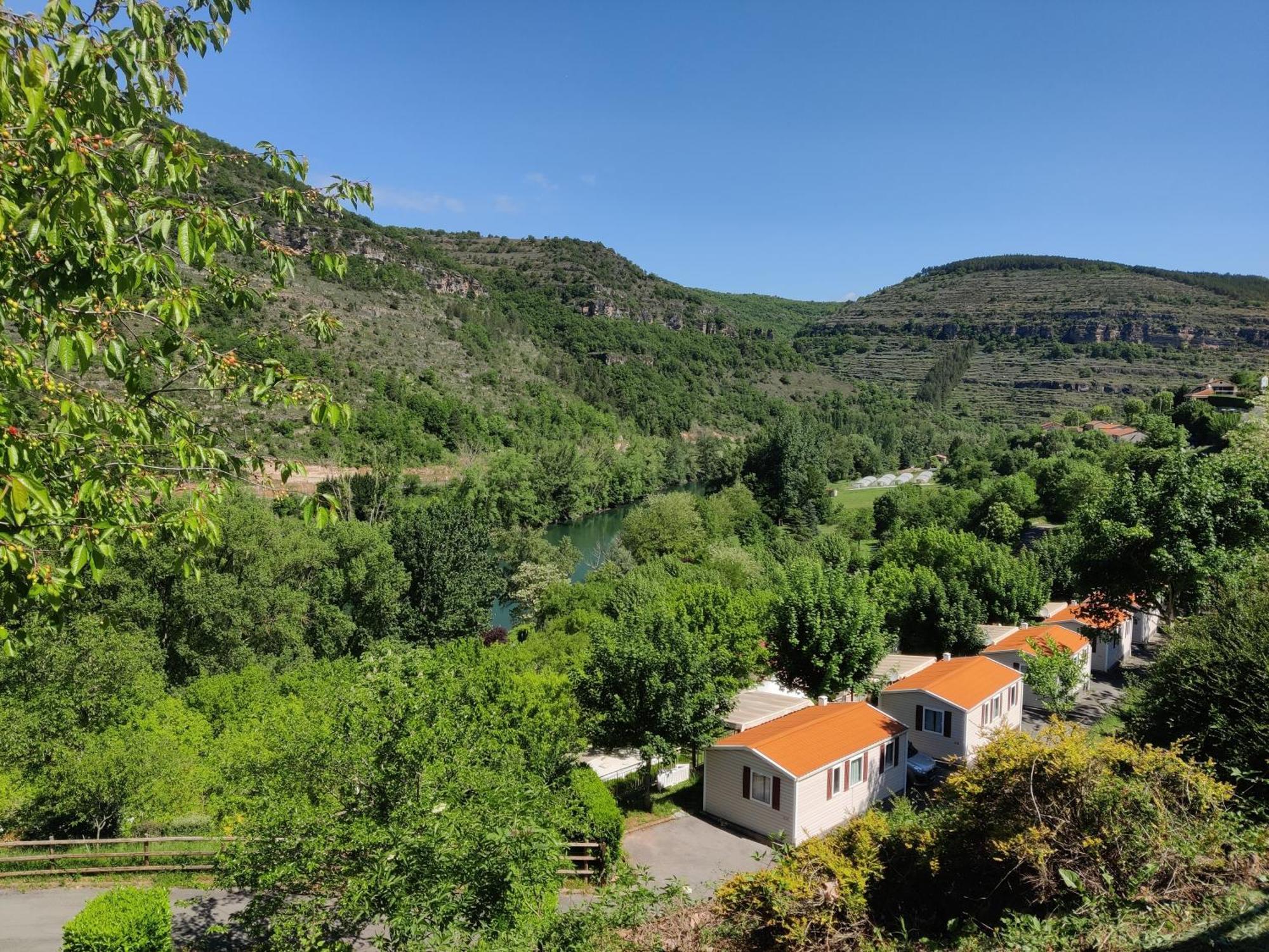 Camping Cascade Aveyron Saint-Rome-de-Tarn Kültér fotó