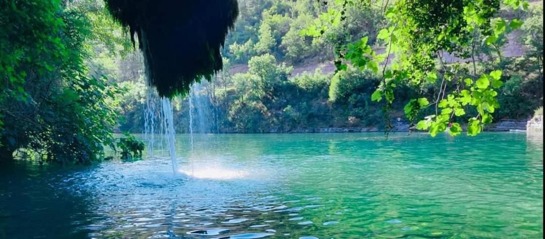 Camping Cascade Aveyron Saint-Rome-de-Tarn Kültér fotó
